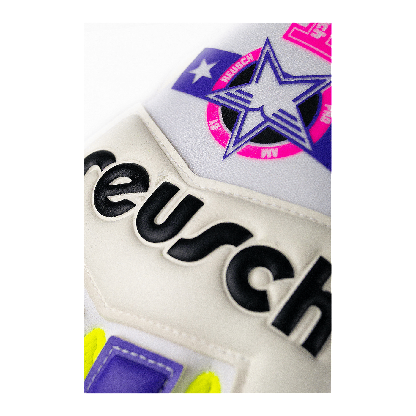 Reusch Legacy Pro Am Silver TW-Handschuhe Weiss Lila F1055
