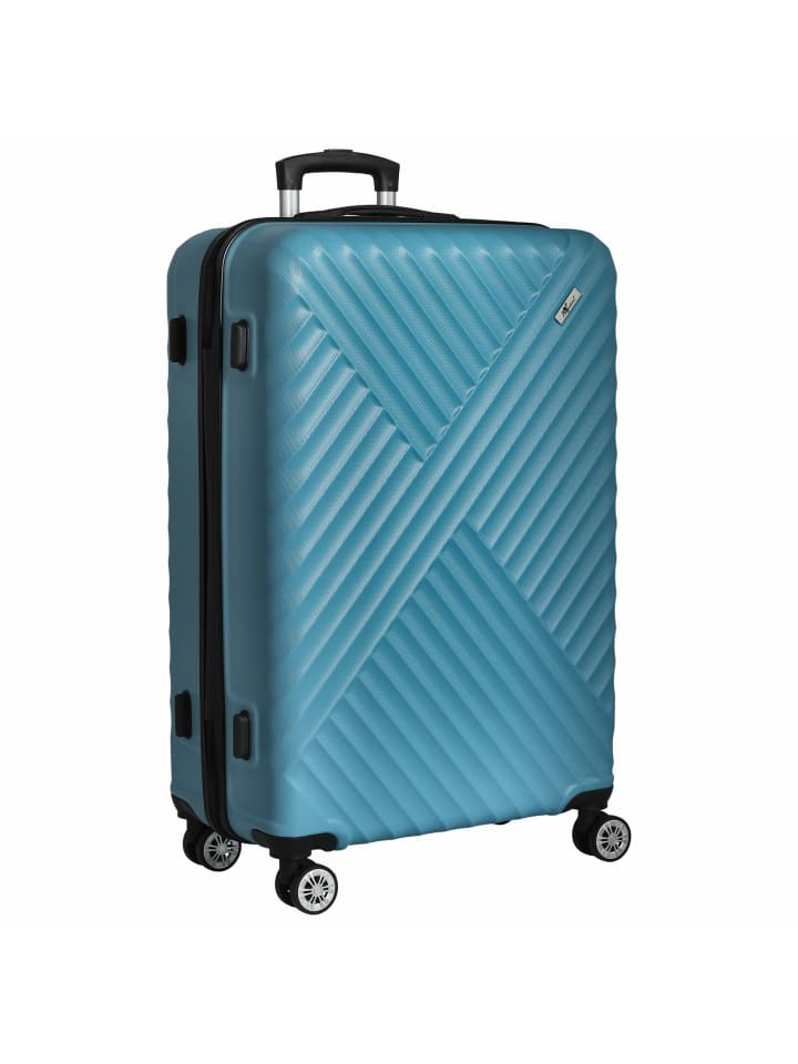 Paradise by CHECK.IN Kingston - 4-Rollen-Trolley 77 cm (lila) in tÃ¼rkis günstig kaufen onesize