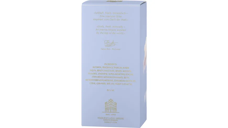 4711 ACQUA COLONIA Intense Pure Breeze of Himalaya Eau de Cologne 50 ml