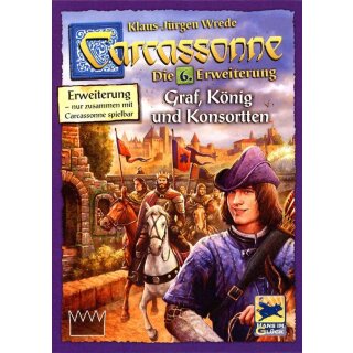 Carcassonne | 6. Erweiterung - Graf, König und Konsorten (DE)