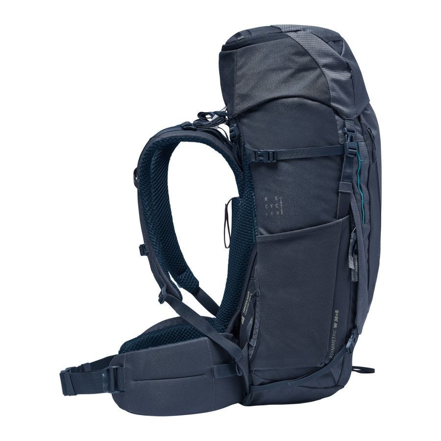 Asymmetric 38+8 Trekkingrucksack Damen