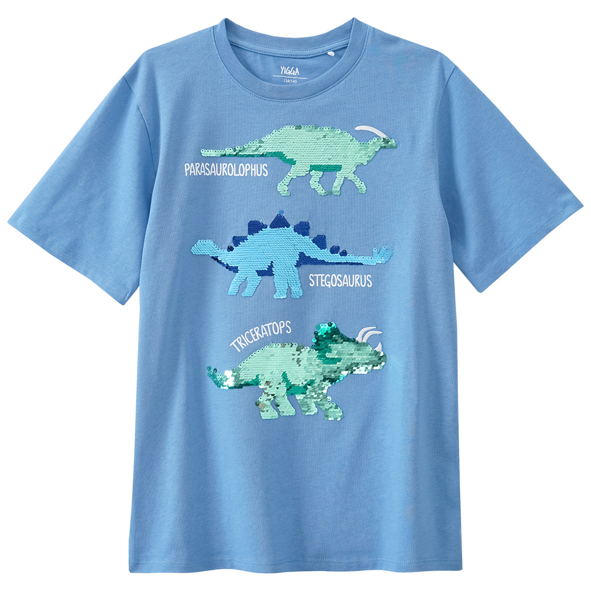 Jungen T-Shirt mit Wendepailletten