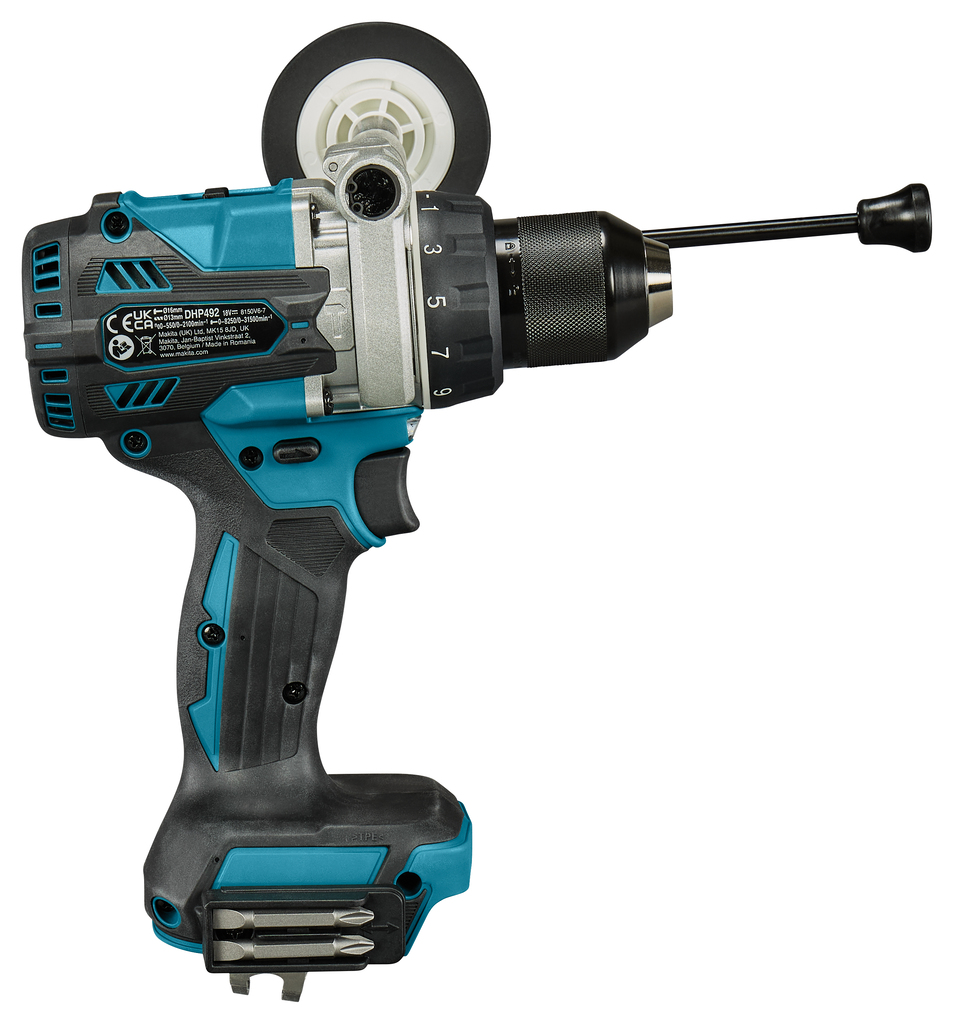 Makita DHP492Z LXT 18V Κρουστικό δράπανο/κατσαβίδι χωρίς μπαταρίες και φορτιστή σε κουτί