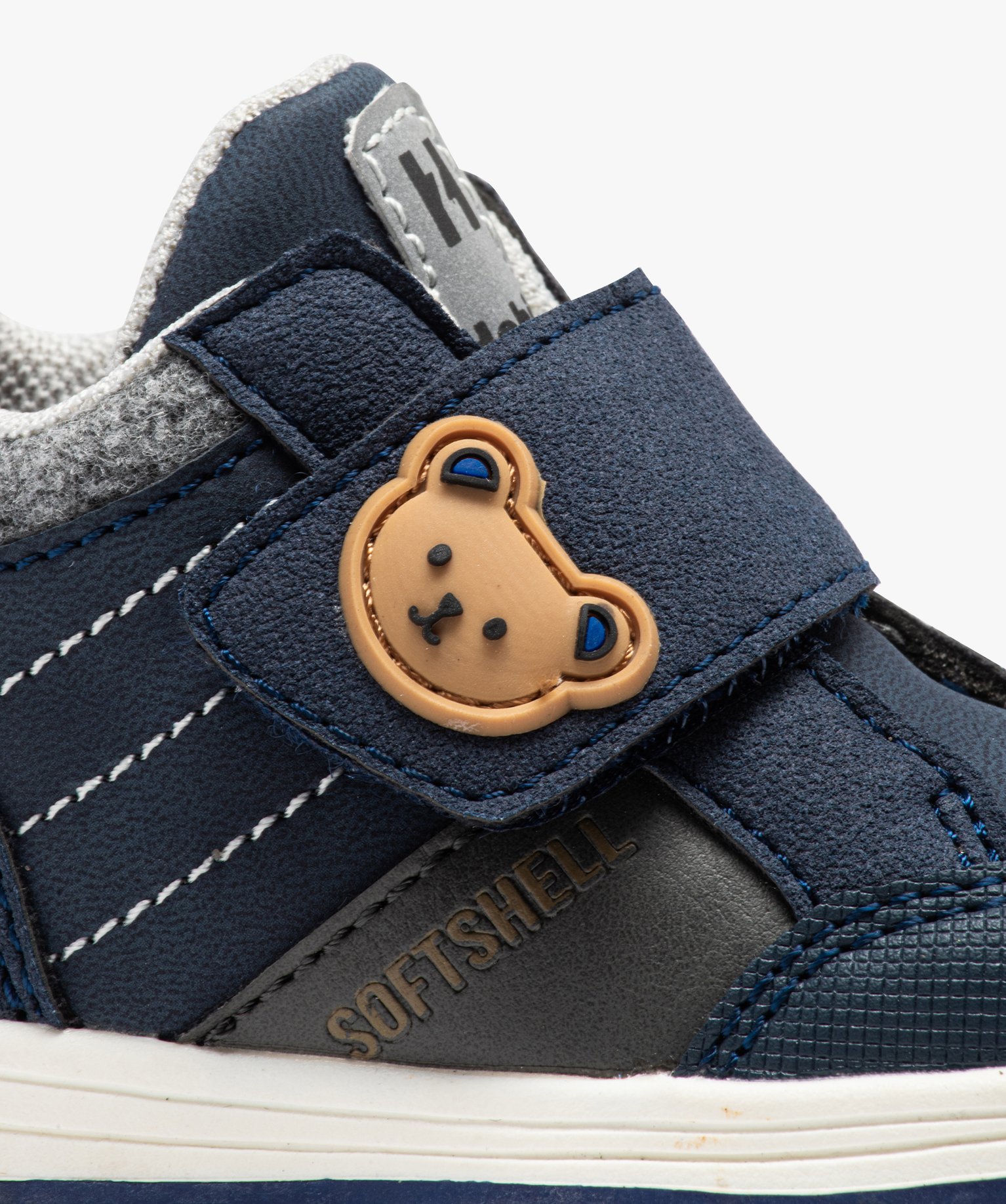 Baskets premiers pas bébé Garçon en mesh avec bride élas... bleu | GEMO