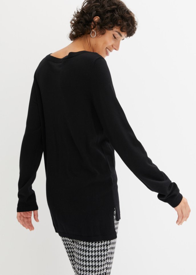Feinstrickpullover, langarm
