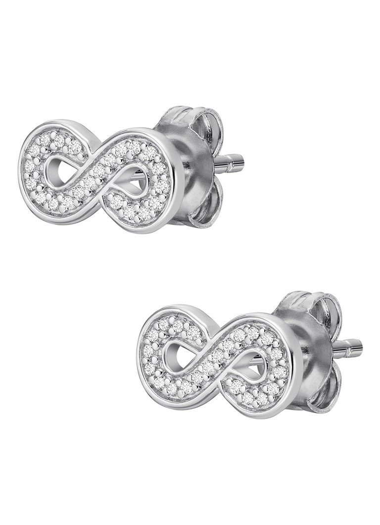 Fossil Sterling silver stud earrings JFS00634040