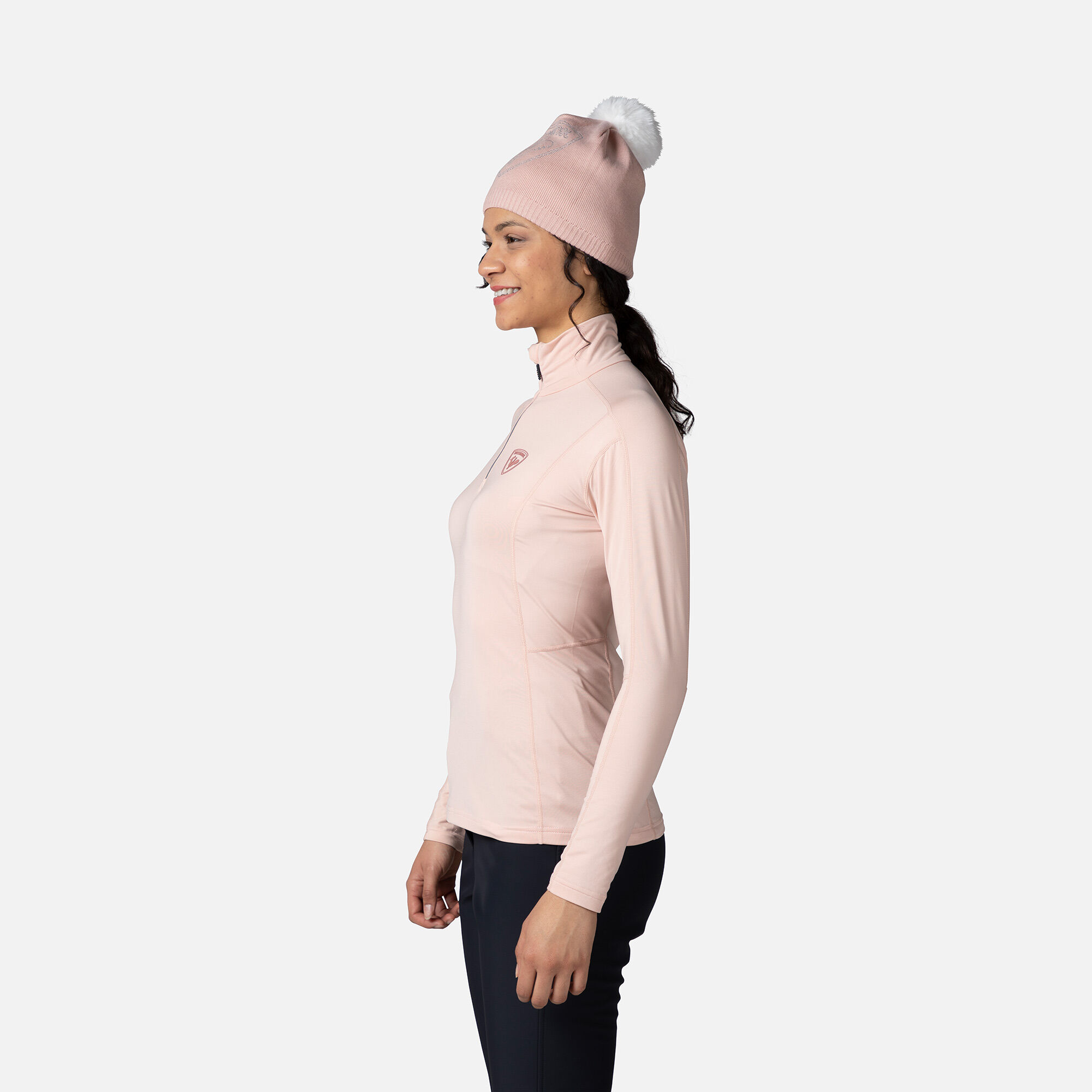 Première couche demi-zip Classique femme