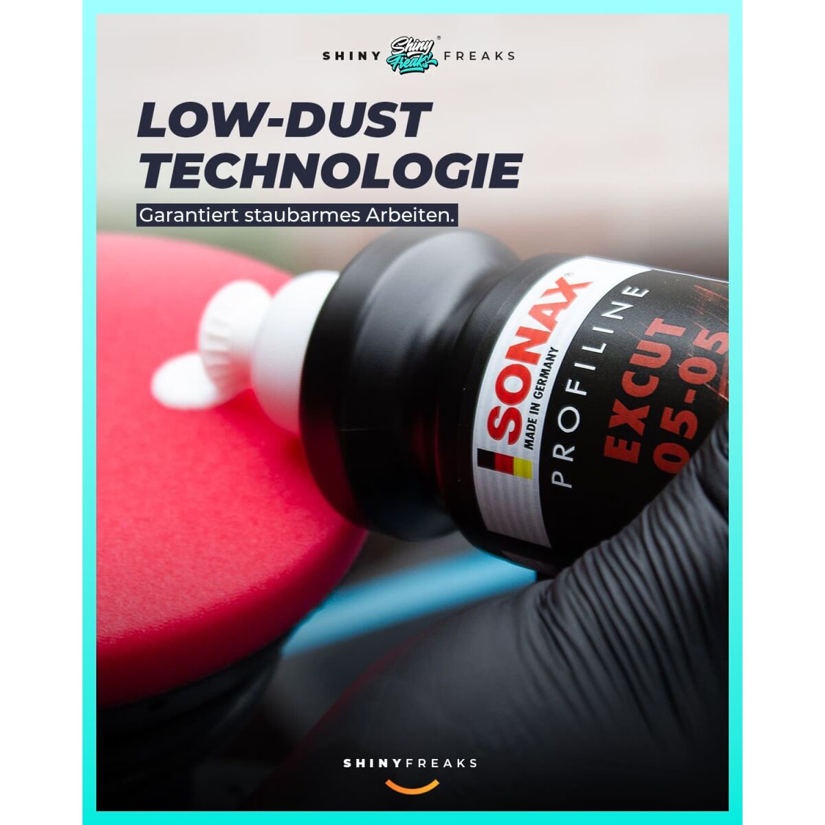 Sonax Auto Politur Set:250ml inkl. Ø75mm Polierpads