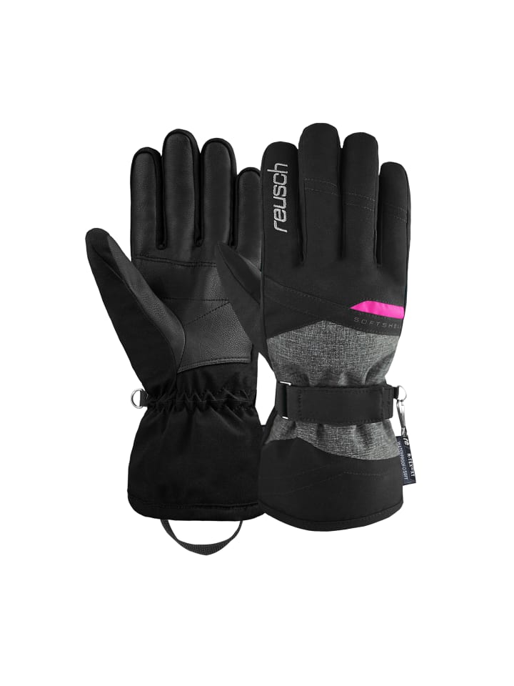 Reusch Skihandschuhe Hellen R-TEX XT in 7771 blck/blck melang/pink glo günstig kaufen