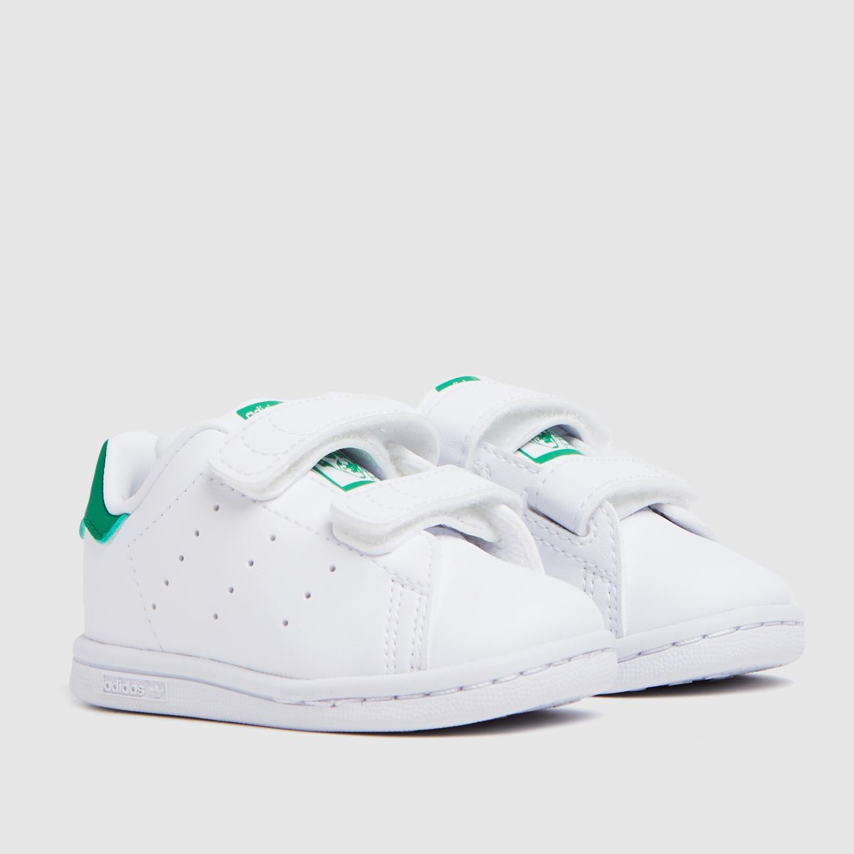 adidas fehér és zöld Stan Smith 2V kisgyermek cipők