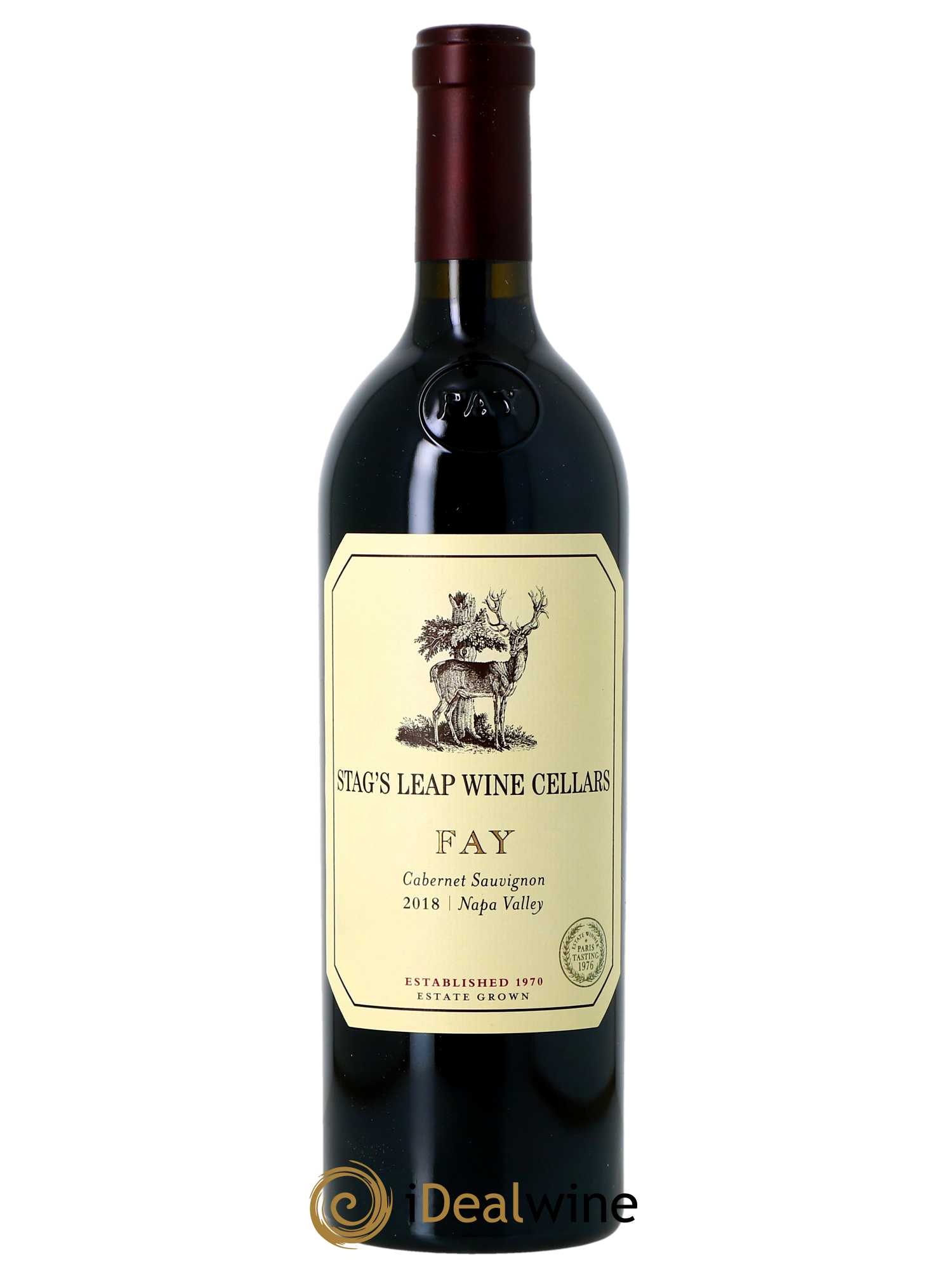 Napa Valley Stags Leap Wine Cellars Fay  2018 - Lot de 1 Bouteille