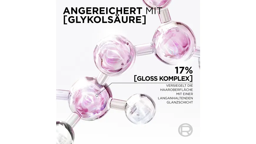 L'Oréal Paris Elvital Glycolic Gloss 5 Minuten Haar-Laminierung - Versiegelung für intensiven Glanz bei stumpfem Haar 200 ml