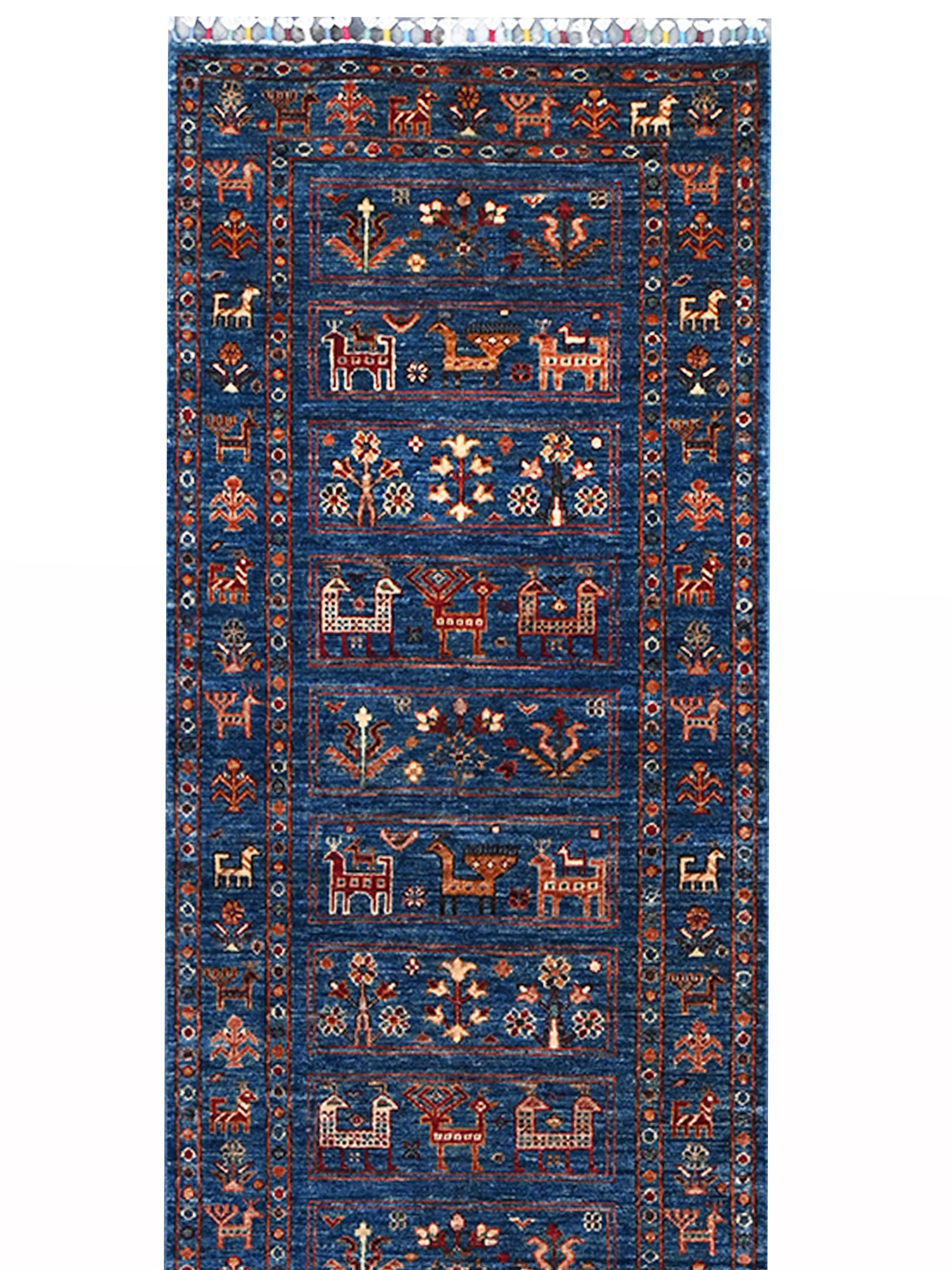 Chobi Schal ca. 78 x 287 cm, Unikat / Einzelstück