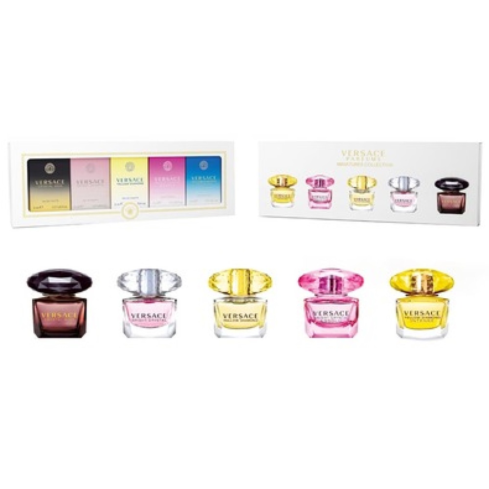 Versace Coffret Versace minis Crystal 2022 Coffret miniatures