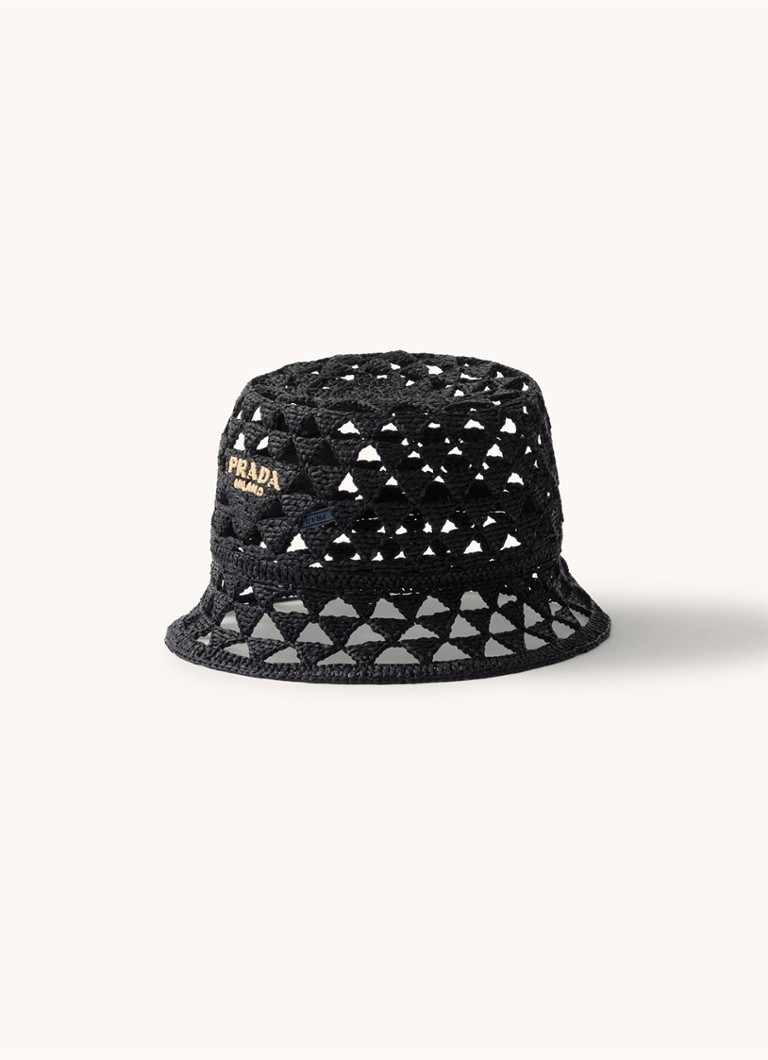 Prada Bucket hat with logo