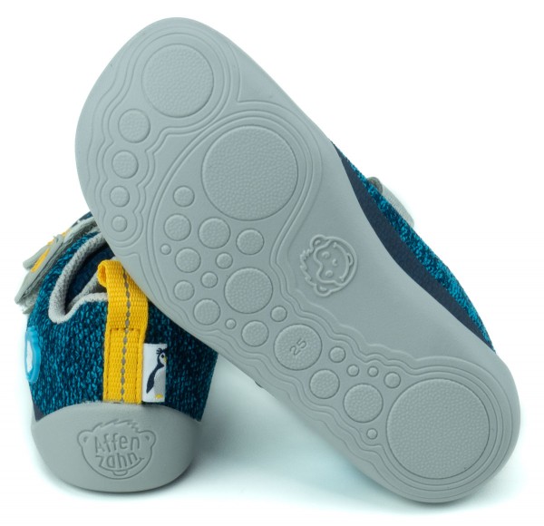 Affenzahn ~ Happy Knit vegan LowCut Sneaker ~ Pinguin