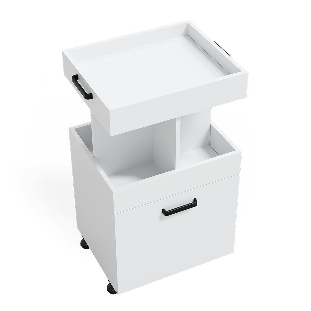 Vicco Barschrank Hausbar Minibar Getränkebar Kamber Weiß