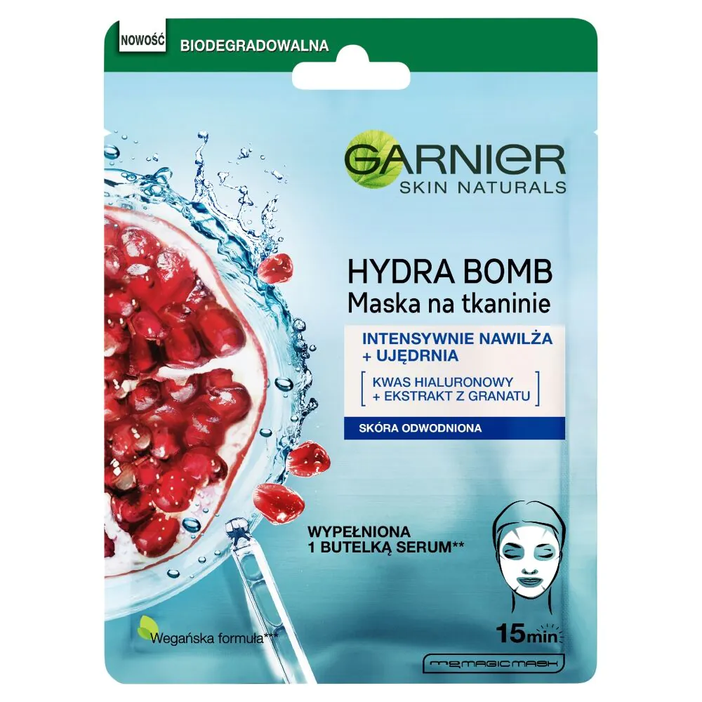 Garnier Skin Naturals Moisture Bomb Fugtgivende Sheet Mask