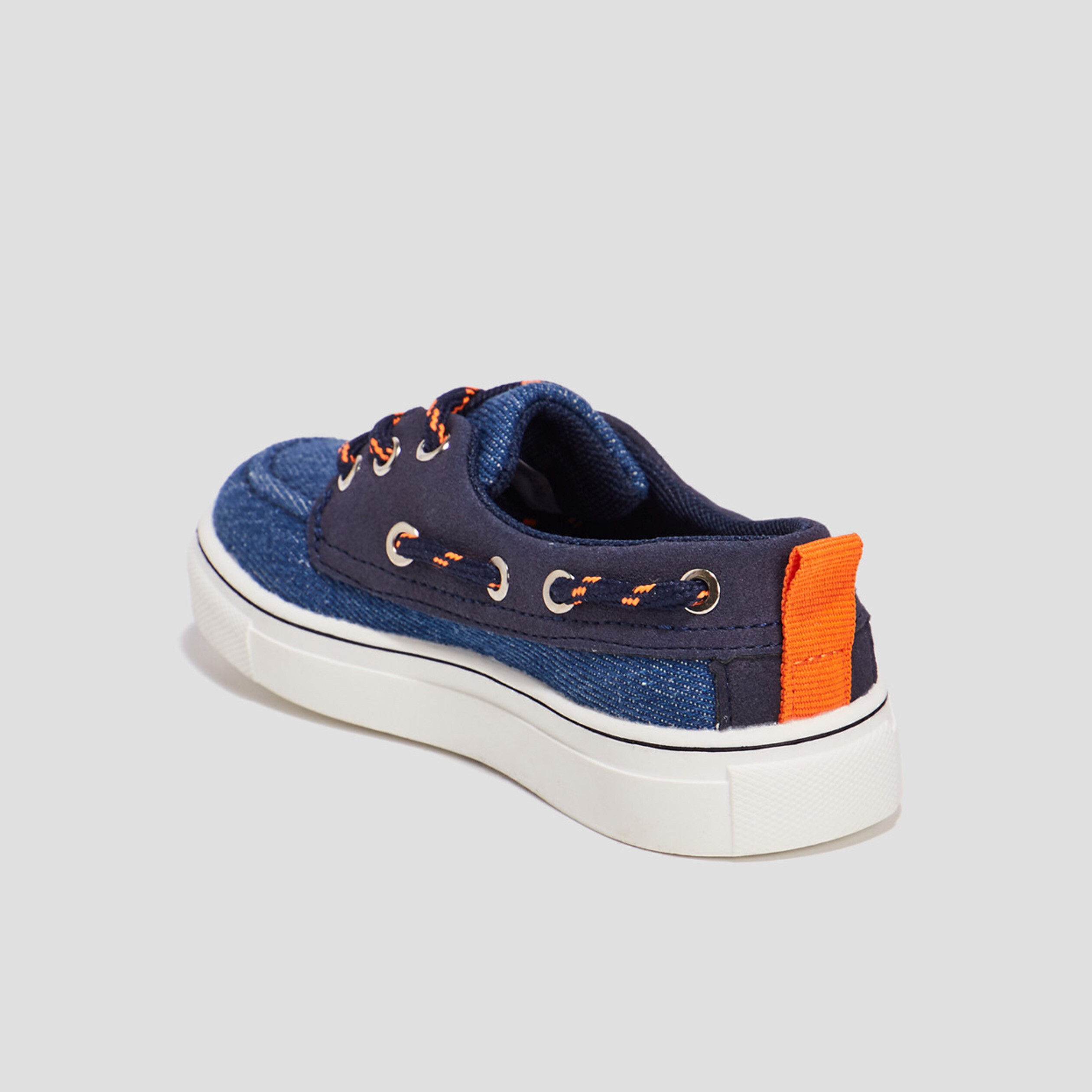 Chaussures bateau Trappeur bleu marine garçon | La Halle