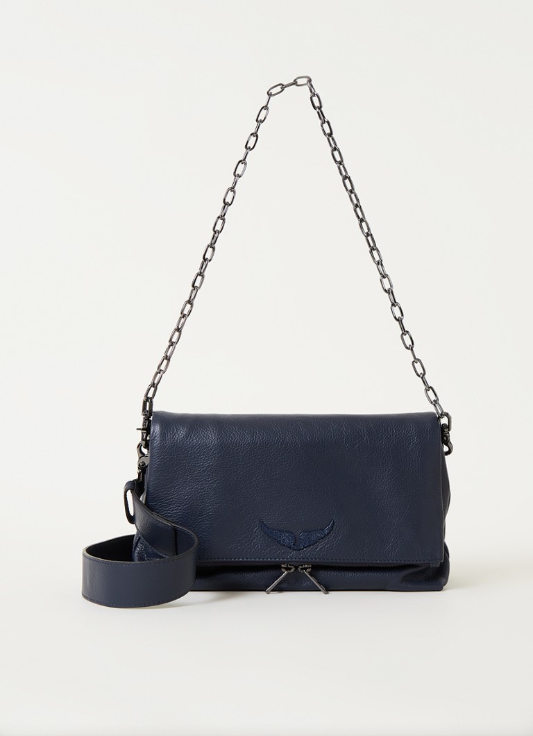 Zadig&Voltaire Rocky leather shoulder bag