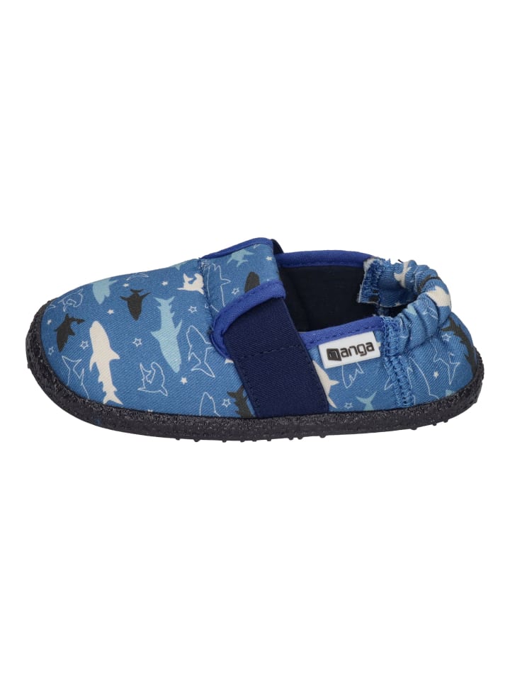 NANGA Hausschuhe HAIALARM 2.0 in blau günstig kaufen