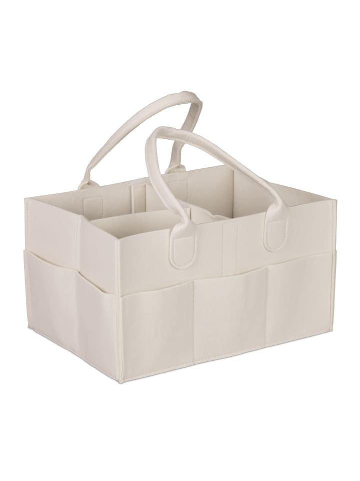 relaxdays Baby-Windel-Caddy in Beige günstig kaufen onesize