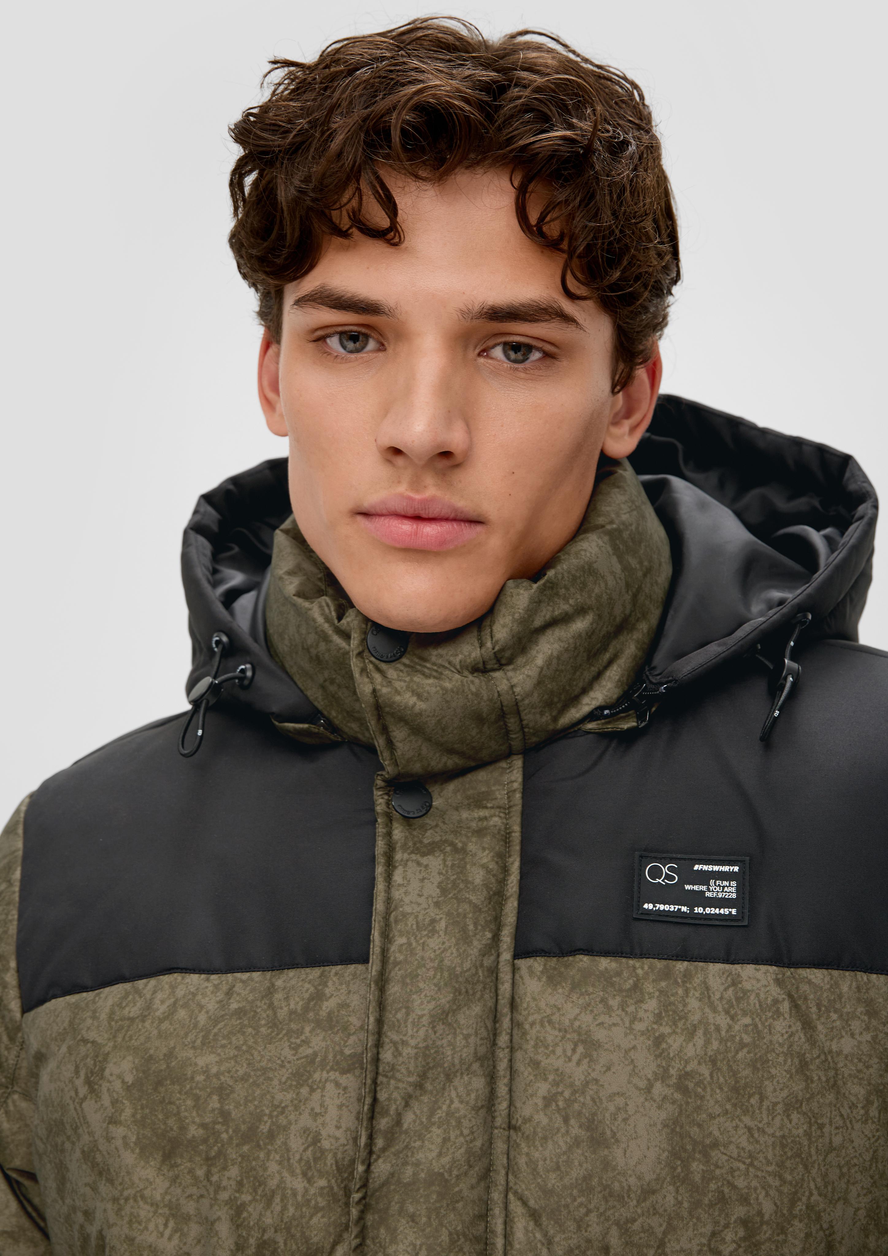 Steppjacke in Colour Blocking-Optik  2133568-79A0