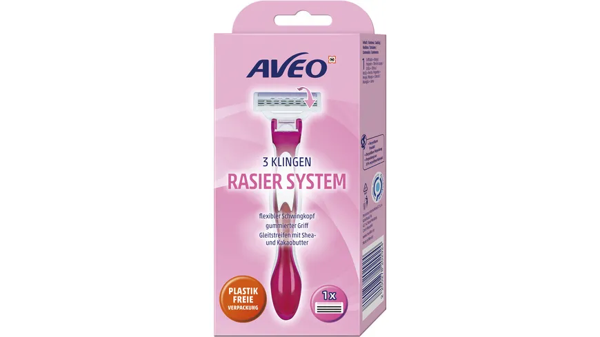 AVEO 3 Klingen Rasiersystem