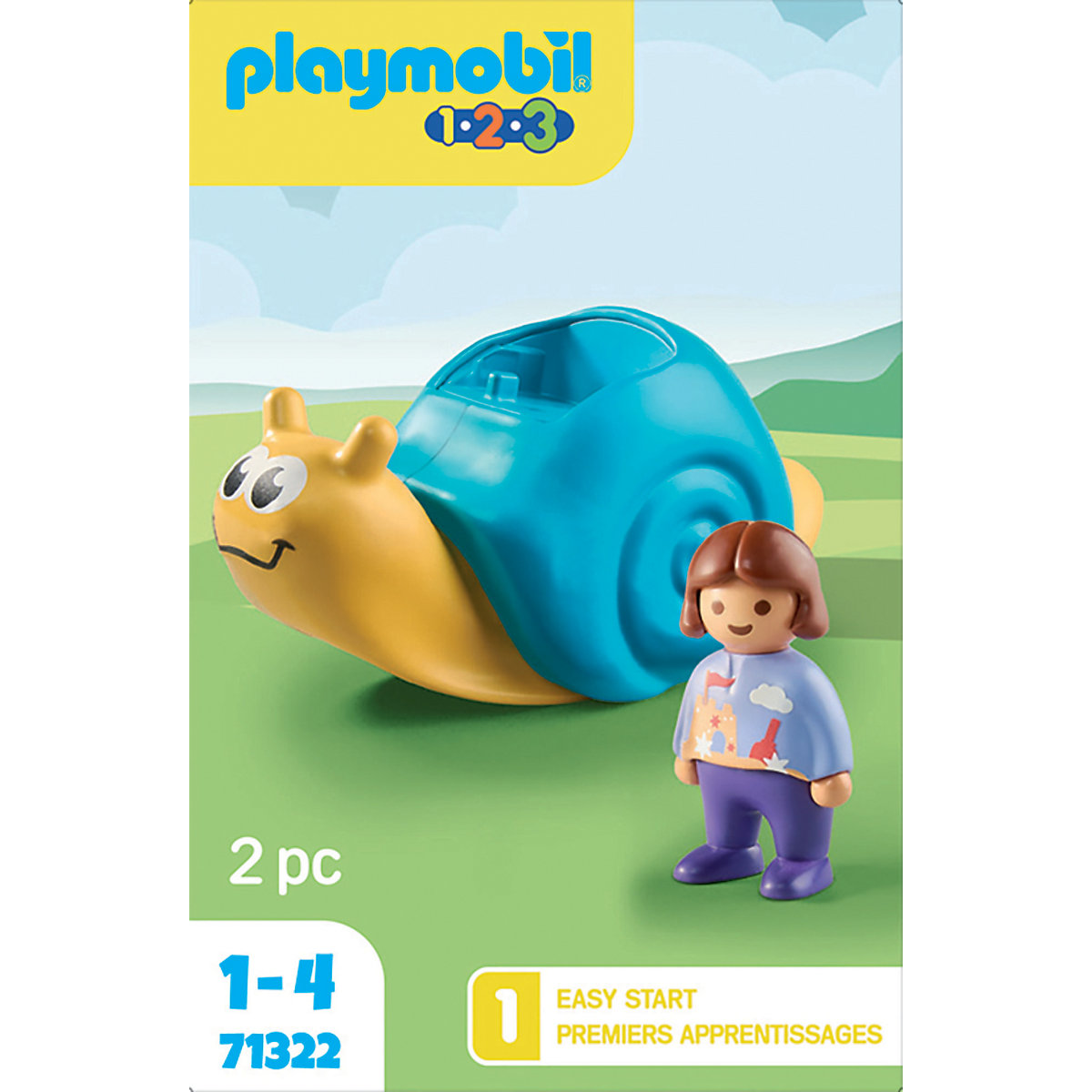 PLAYMOBIL® 71322 1.2.3.: Schaukelschnecke mit Rasselfunktion