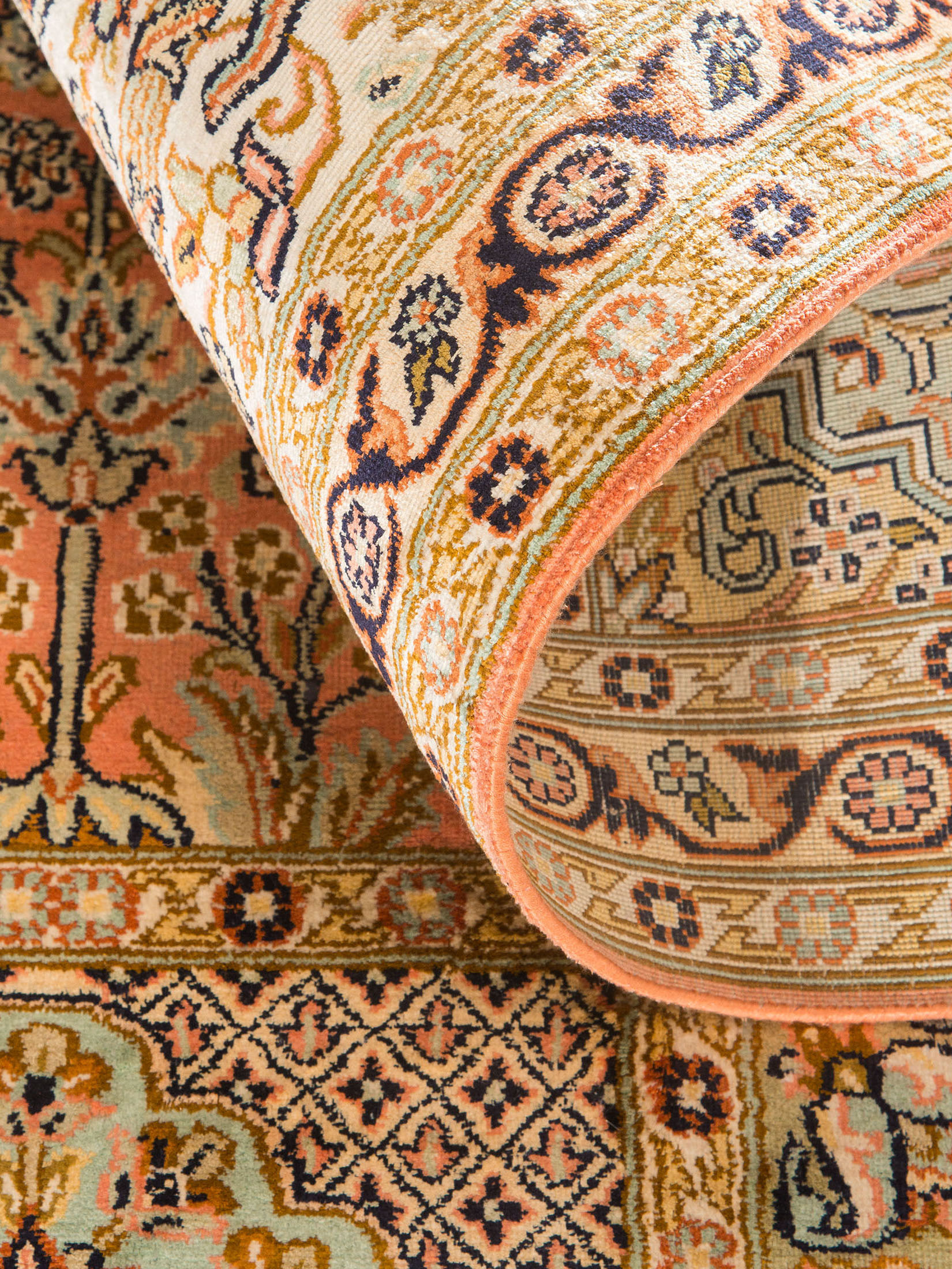 Kaschmir Seide 16/16 ca. 80 x 306 cm, Unikat / Einzelstück