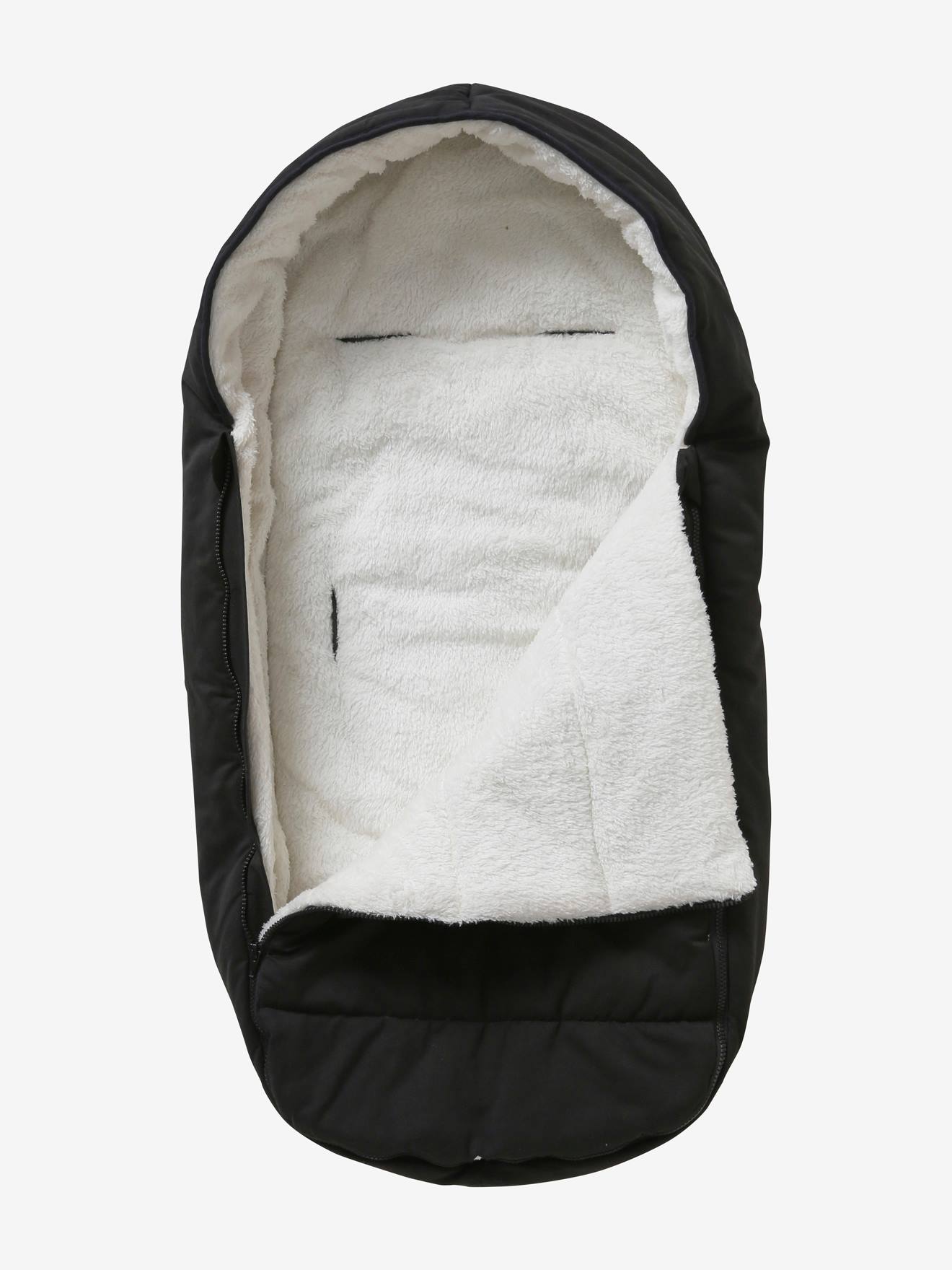 Vertbaudet Fußsack für Kinderwagen, wetterfest - schwarz