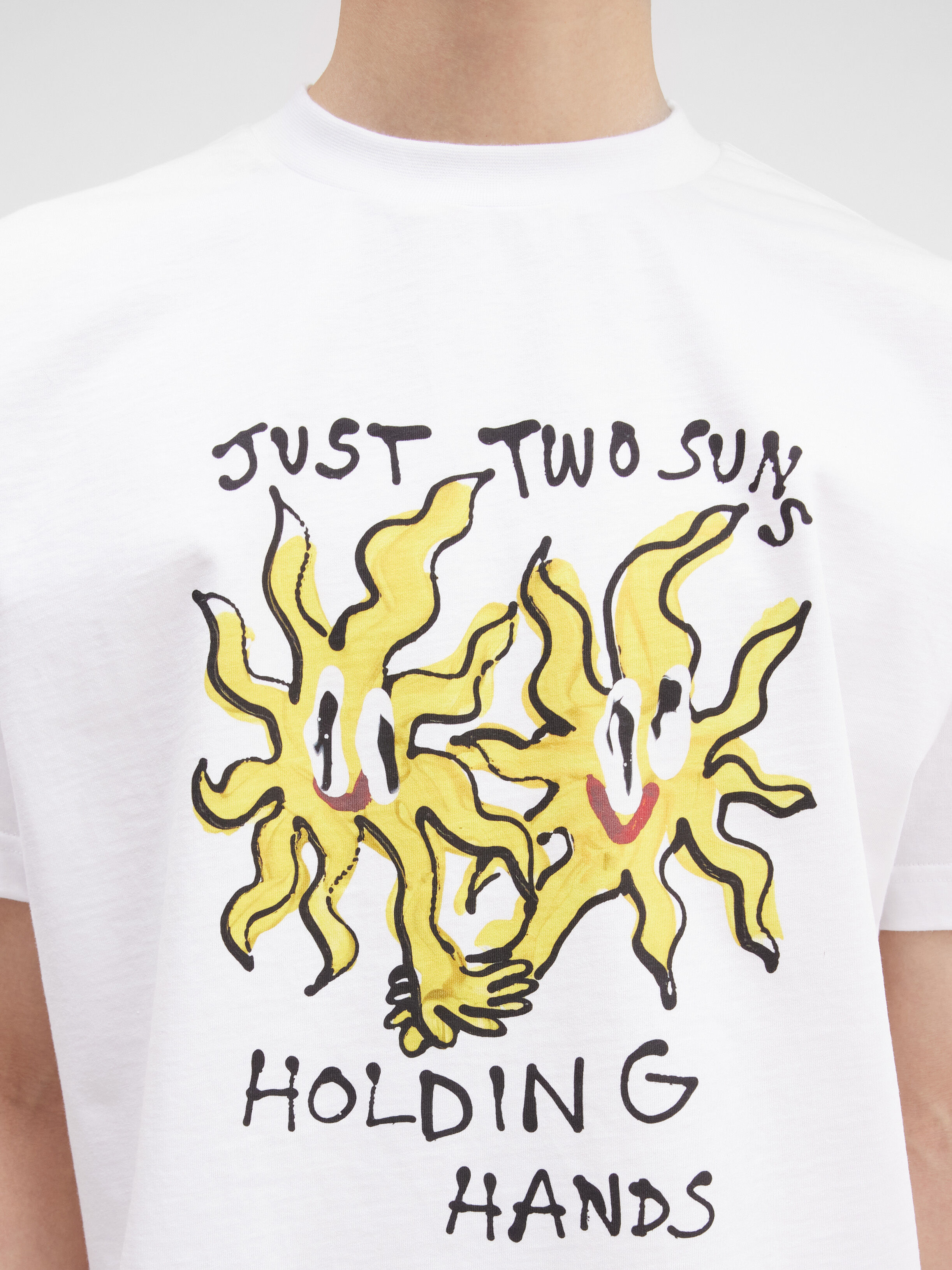 Le t-shirt Jacquemus x Pepo Moreno