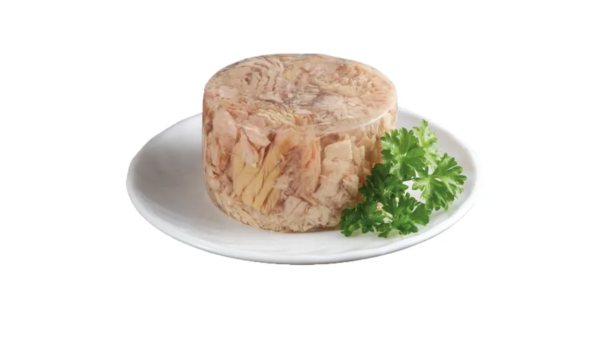 GimCat Katzennassfutter ShinyCat in Jelly Thunfisch mit Hühnchen 70 g