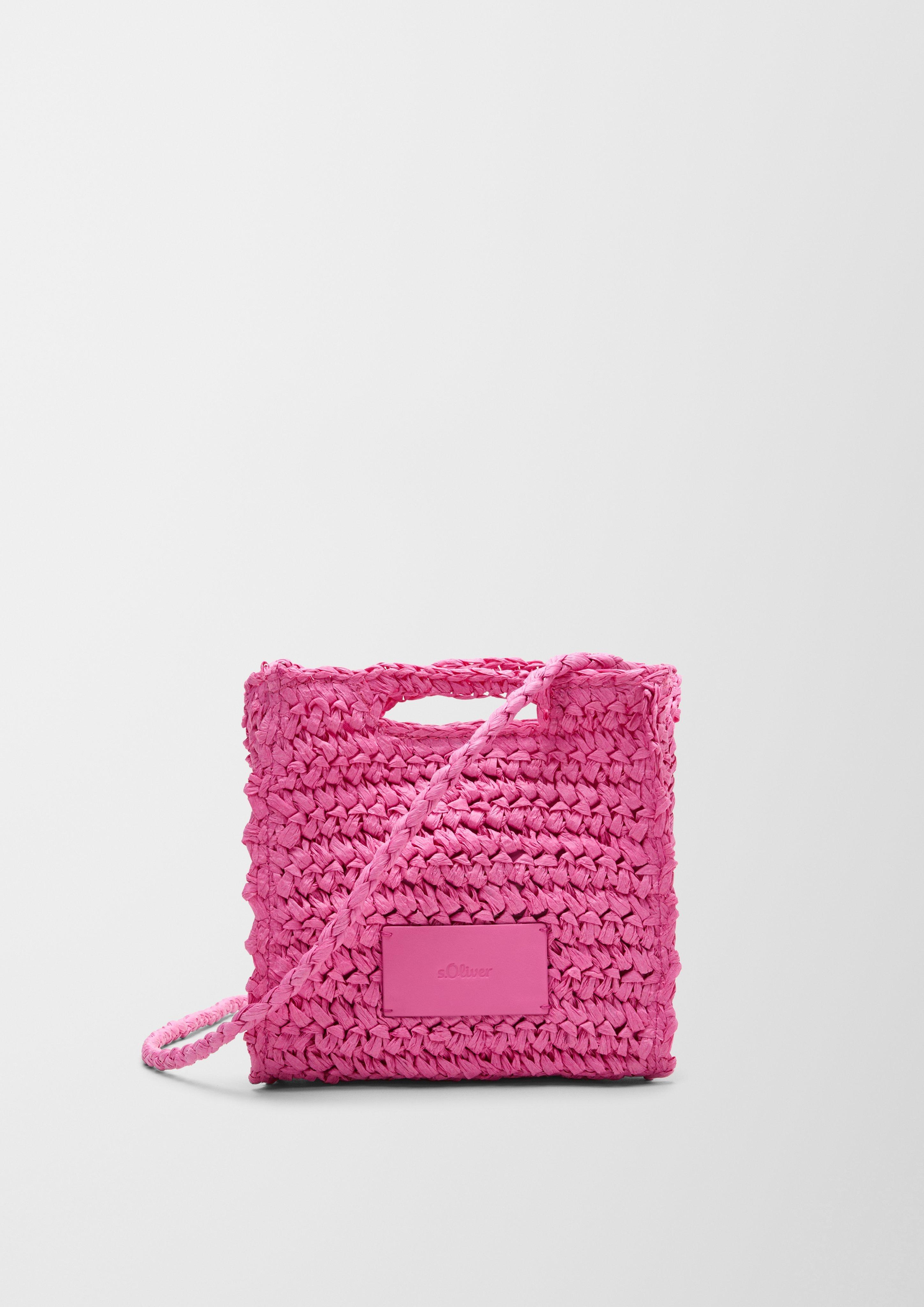 Kleine Tasche in Bast-Optik  2131796-4426