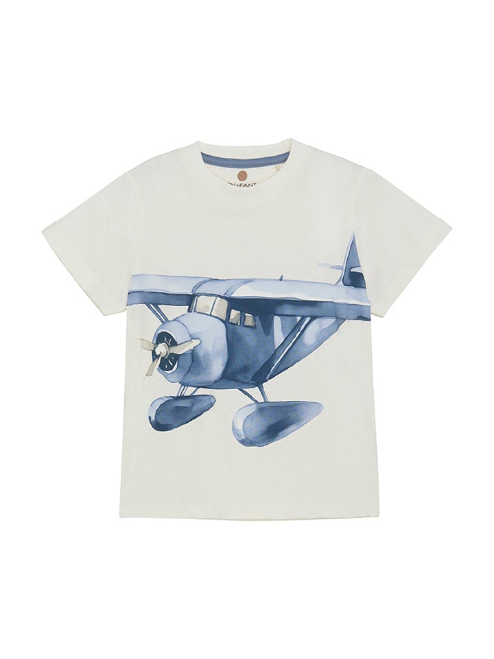 enfant Shirt in Creme/ Blau günstig kaufen