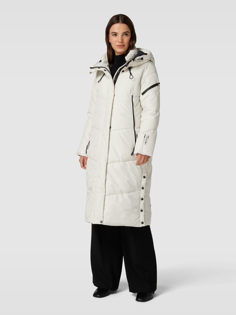 Mantel mit Druckknopfleiste Modell 'SONJE' in offwhite