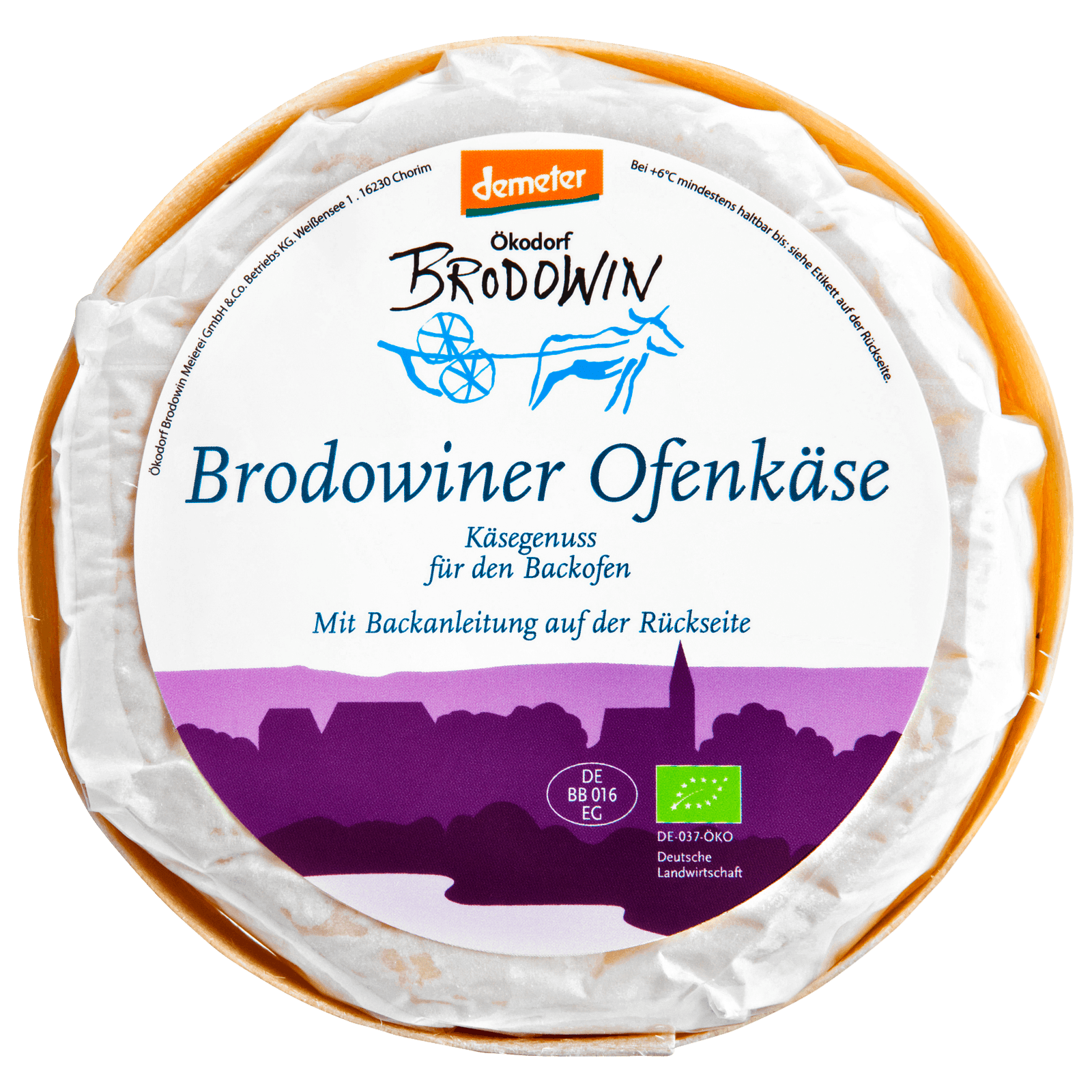 Ökodorf Brodowin Bio Ofenkäse 200g