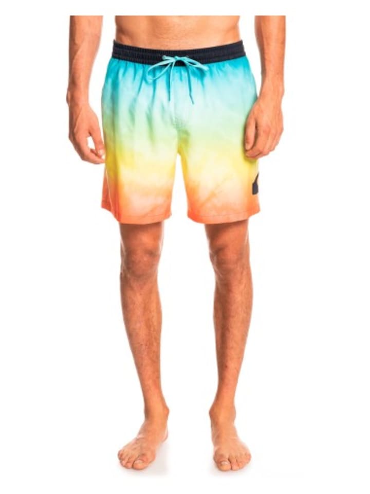 Quicksilver Everyday Faded Logo Volley 17 Boardshorts in Schwarz günstig kaufen
