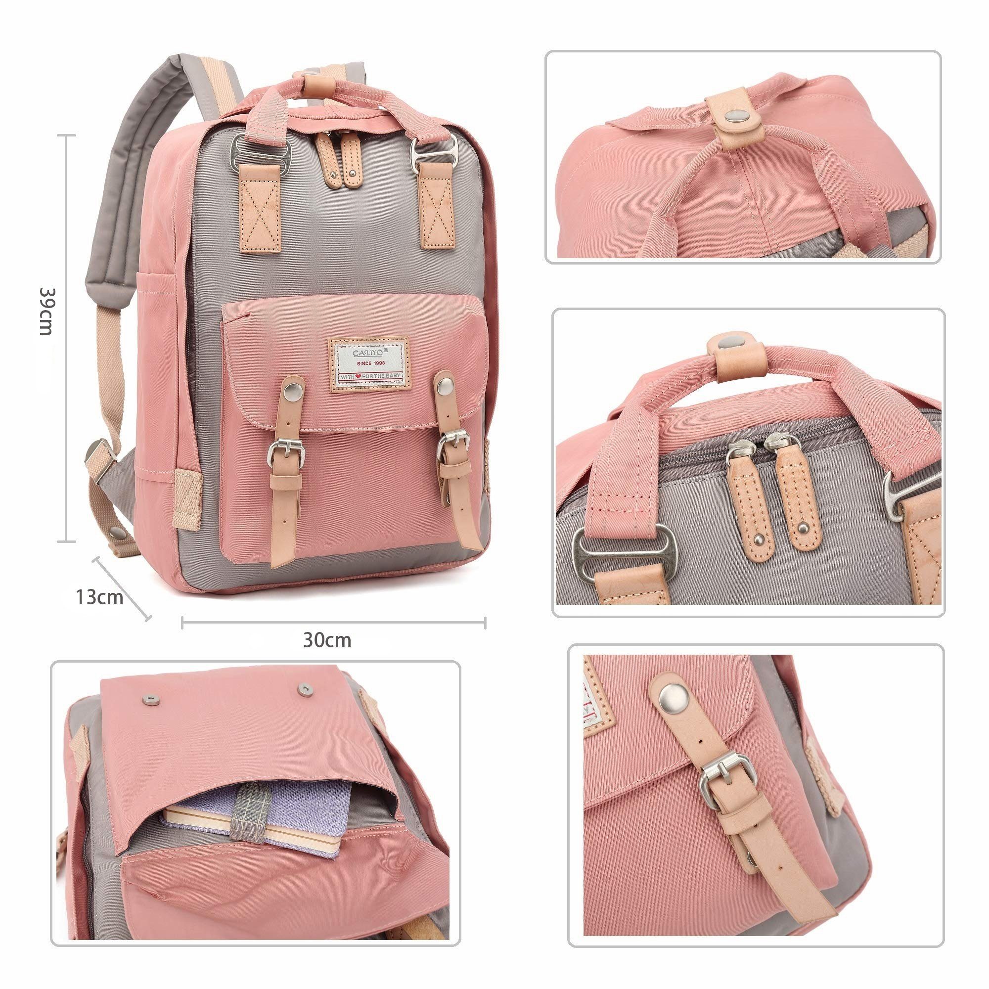 TAN.TOMI Schulrucksack Rucksack für Schule, Arbeit und Freizeit. Tagesrucksack, für Kinder, Teenager, junge Frauen.
