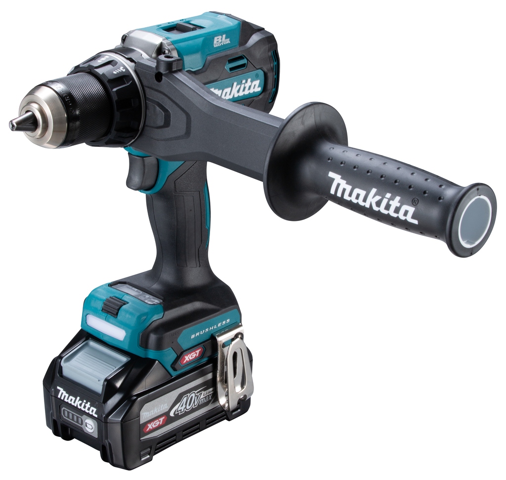 Makita DF003GU201 XGT 40 V Max Akku-Bohrschrauber inkl. 2x 4,0-Ah-Akkus und Ladegerät in Mbox