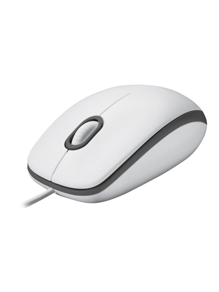 Logitech Logitech kabeglgebundene Maus M100 - Plug und Play USB-Maus in Weiß günstig kaufen onesize