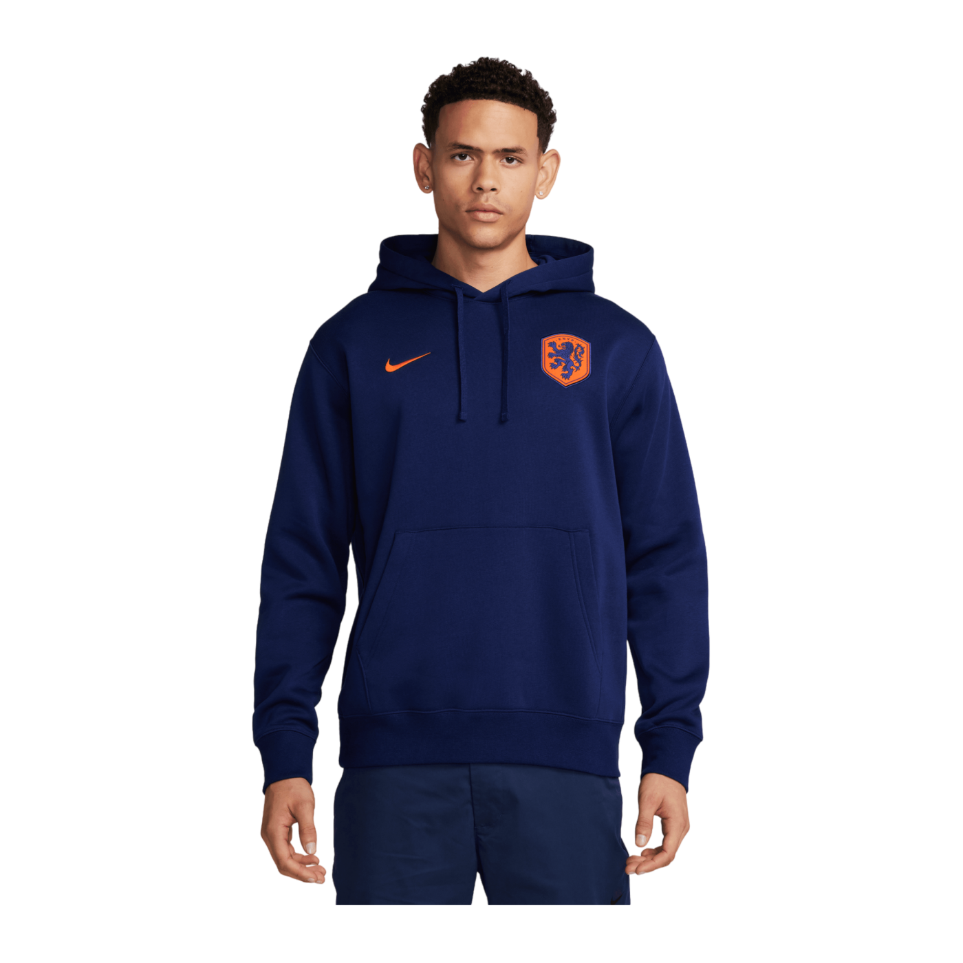 Nike Niederlande Club Hoody EM 2024 Blau F492