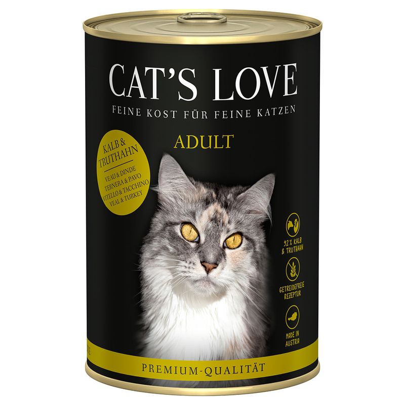 Sparpaket Cat's Love 24 x 400 g zu TOP-Preisen