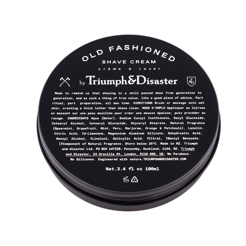 triumph & disaster Old Fashioned Shave Cream Jar Crème à raser