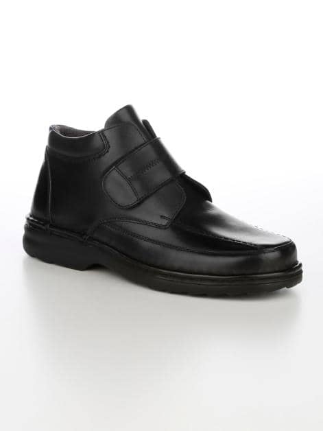 Stiefelette mit praktischem Klettverschluss