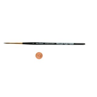 Rotmarder-Aquarellpinsel (Harbin-Kolinskyhaare) Größe 4