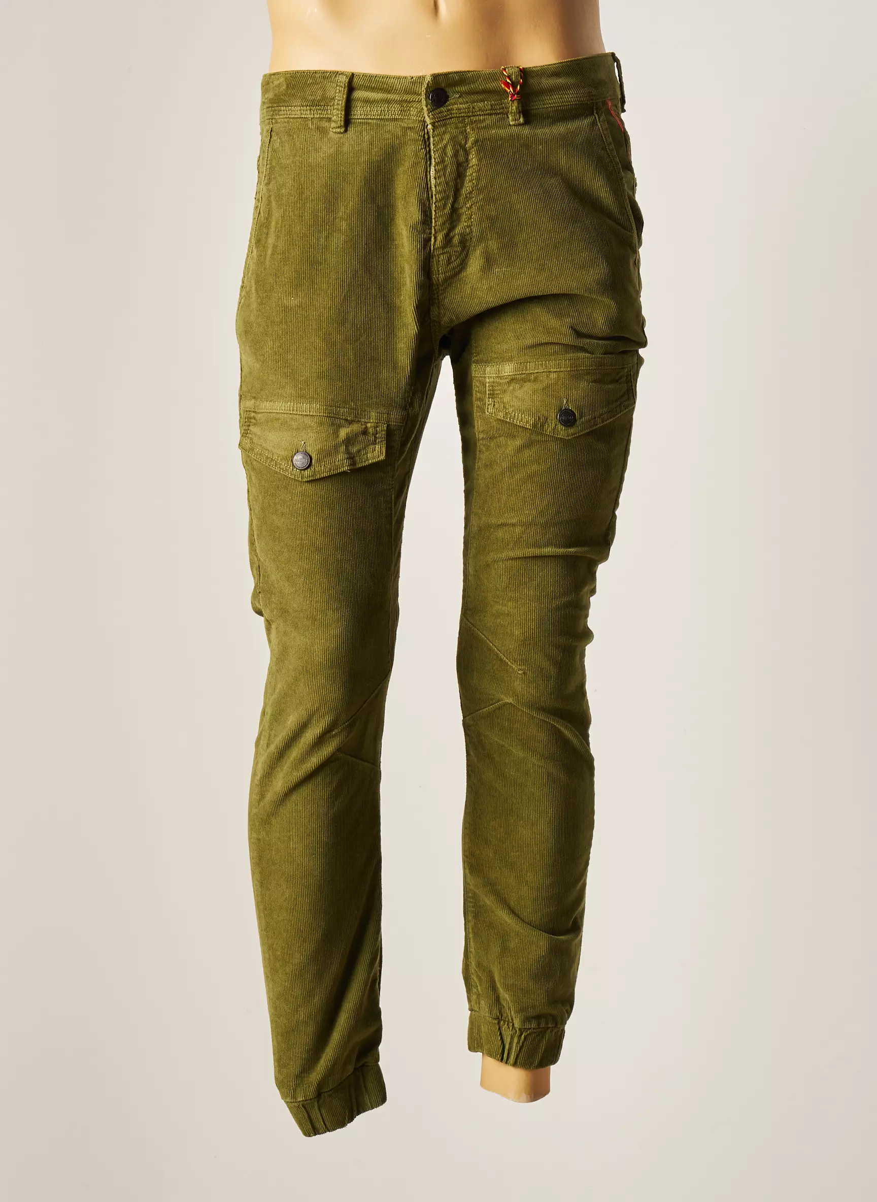 Le Fabuleux Marcel De Bruxelles Pantalons Droits Homme couleur vert