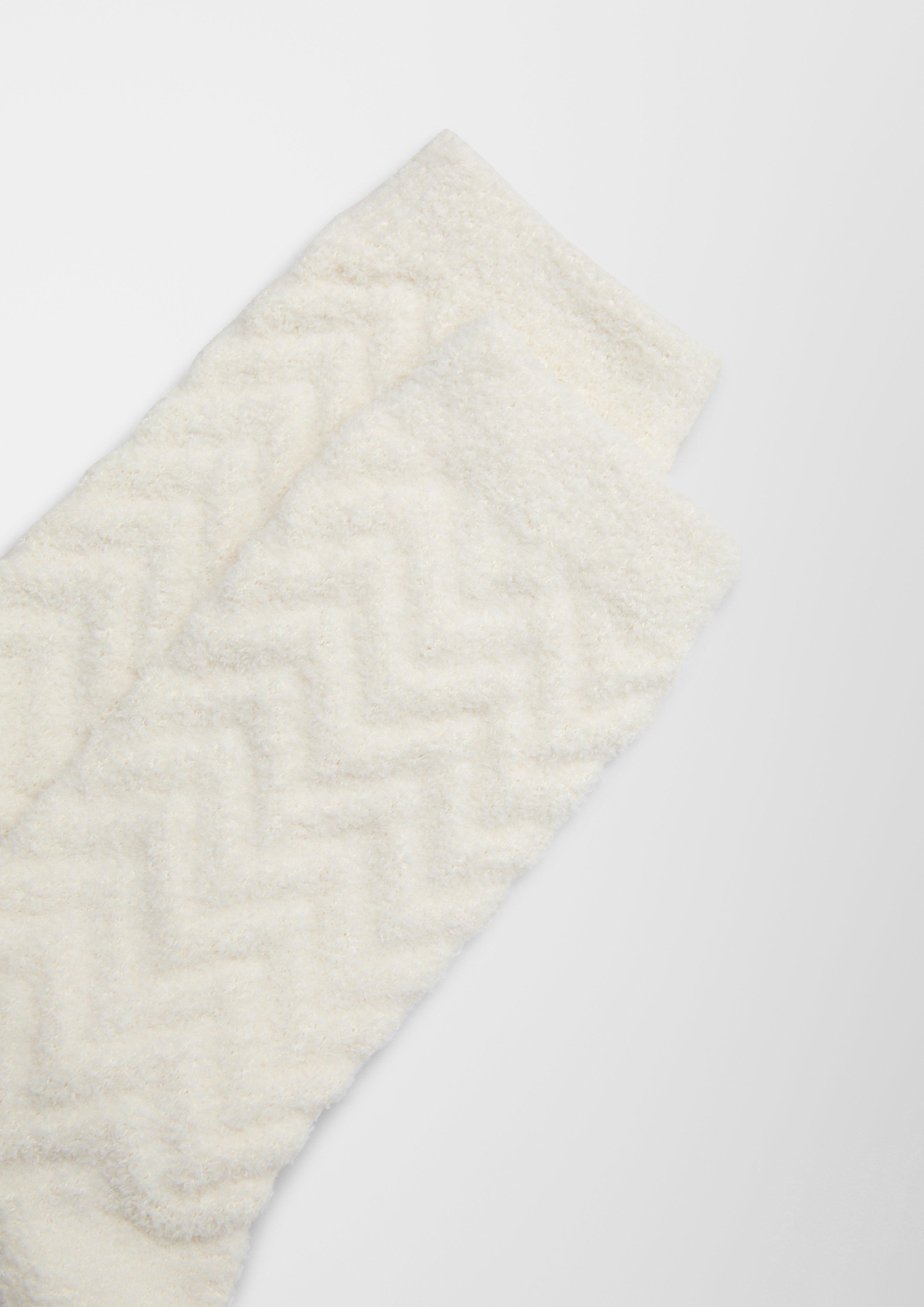 Kuschelsocken mit Struktur  6007481-8200