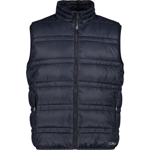 HERREN WESTE MAN VEST SNAPS HOOD