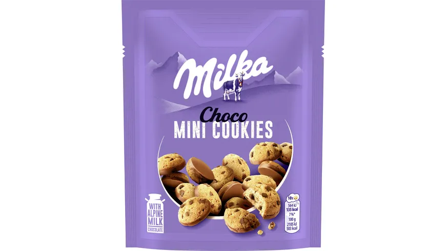 Milka Kekse Mini Cookies 110 g
